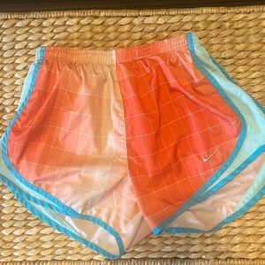 Orange/Blue Nike Shorts